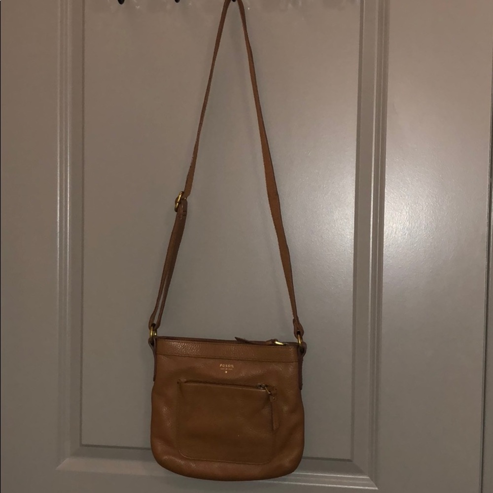 Light brown Fossil purse